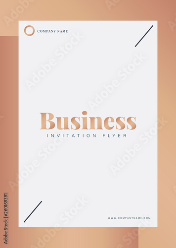 Corporate brochure and poster template