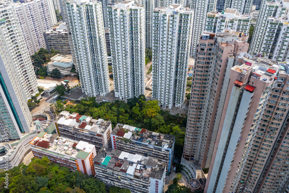 Obraz premium Hong Kong city