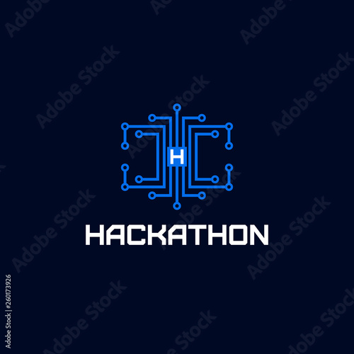 Hackathon Logo Vector