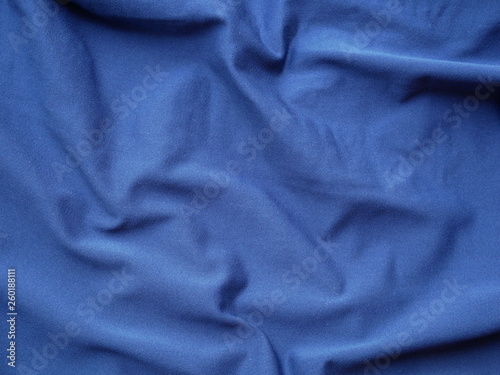 old blue silk fabric background