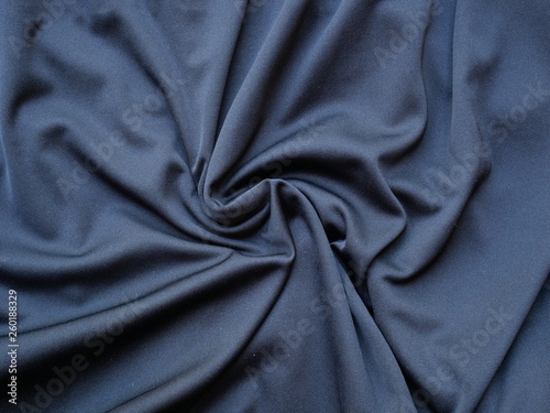 black sportswear shirt background,silk cloth texture