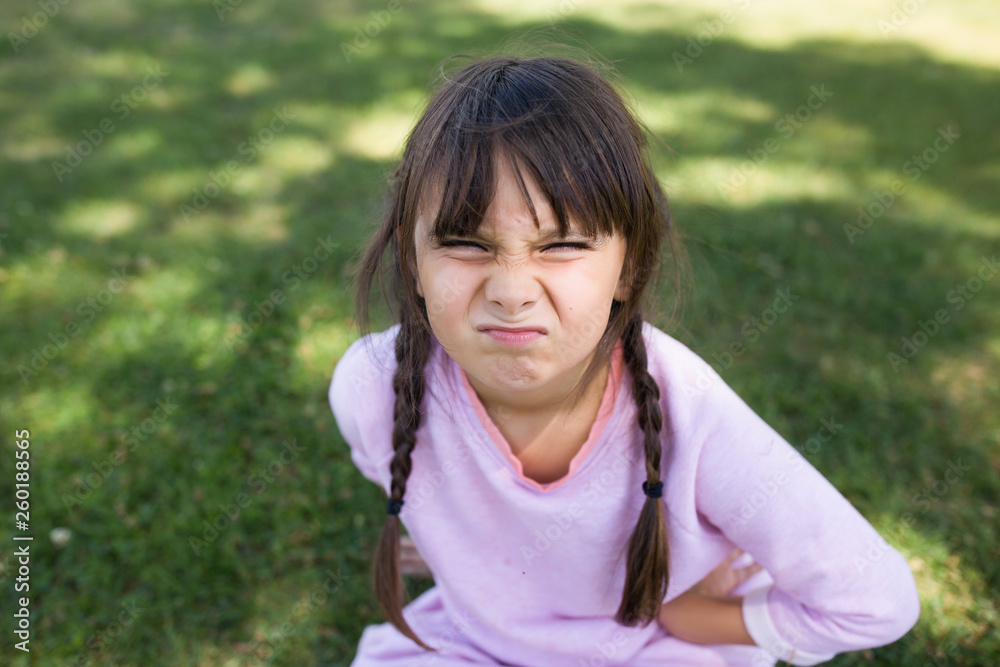 Unhappy girl Unhappy girl