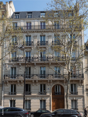 immeuble hausmanien avenue d'Iéna à Paris