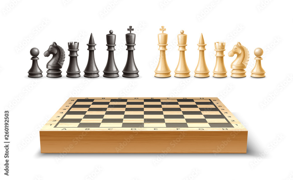 Premium Photo  Chess king on chess board game with chess figures ai  generated