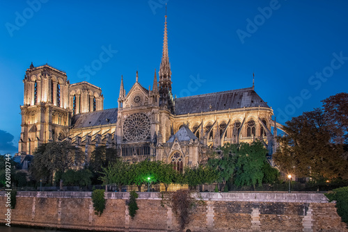 Cathedral Notre-Dame in Paris