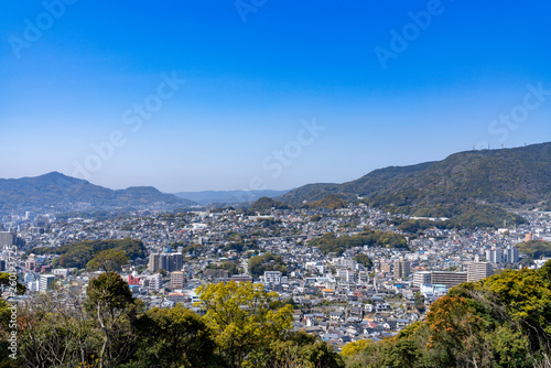 [長崎県]佐世保市街全景