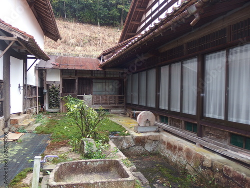 浅原の田舎、山奥の日本家屋 Ashara's countryside, Japanese houses in the back photo