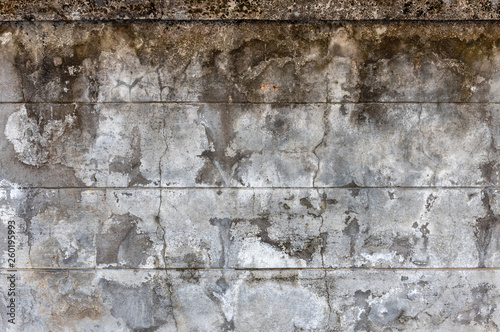 Old grunge, cracked and weathered cement texture of concrete wall for retro vintage style background and textures.