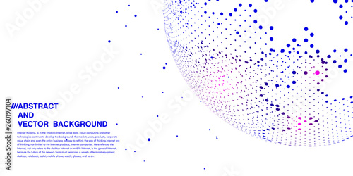World map concept, artificial intelligence and internet big data, virtual technology