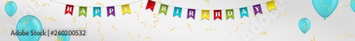 fröhlicher Geburstagsbanner
