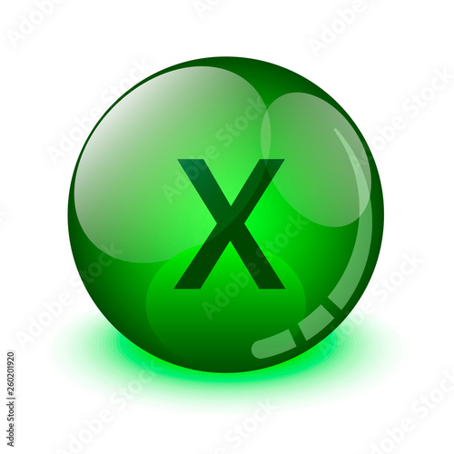 icon glass ball