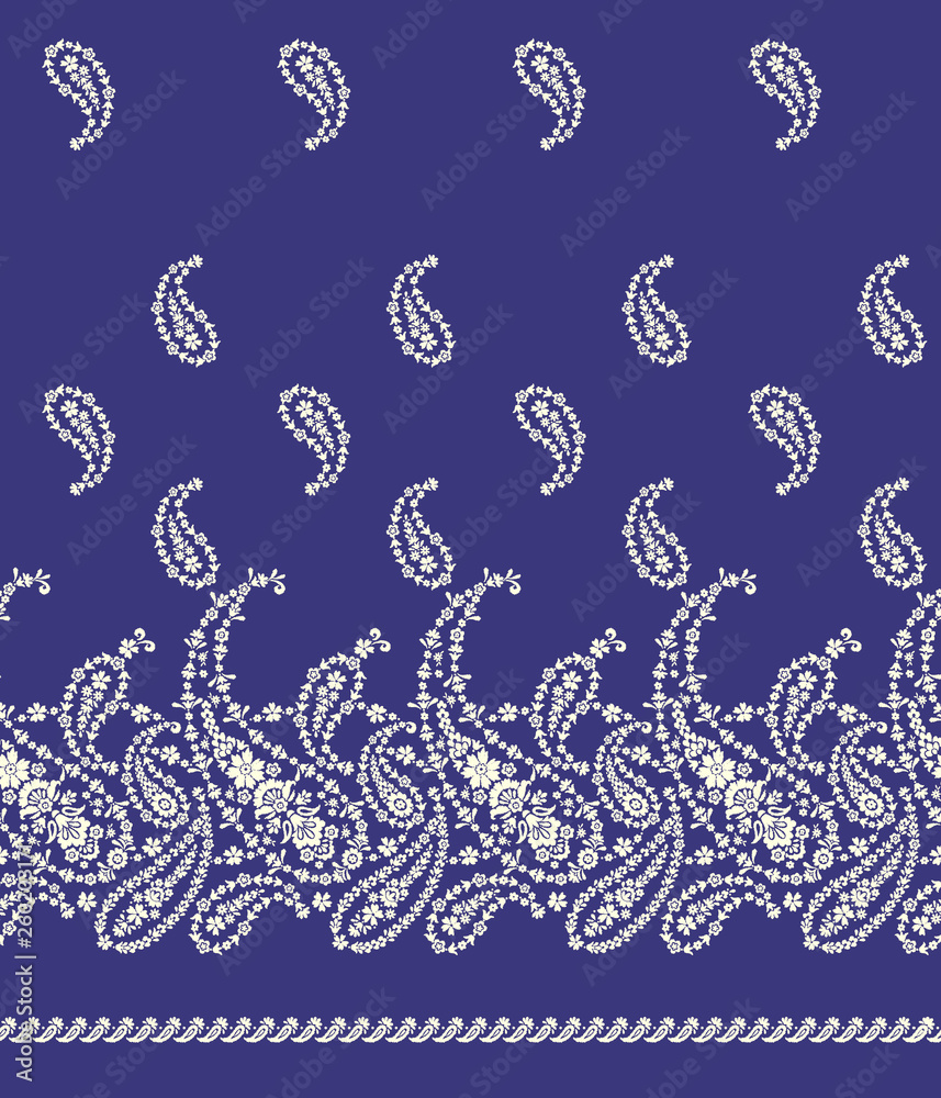 Paisley seamless pattern. Paisley seamless pattern.