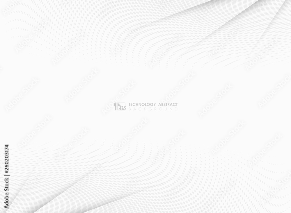 Technology white paper cut dot pattern design background. illustration vector eps10 Technology white paper cut dot pattern design background. illustration vector eps10