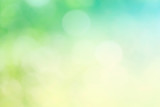 Spring or summer background. green and yellow bokeh background. Nature