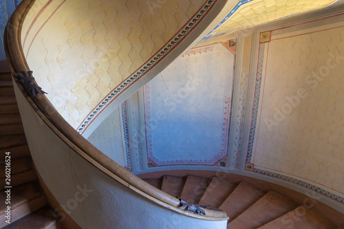 palazzo barozzi vinola spiral staircase photo