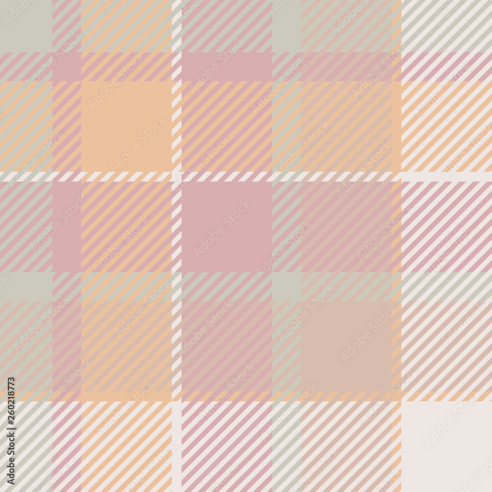 Plaid or tartan vector is background or texture in many color Plaid or tartan vector is background or texture in many color