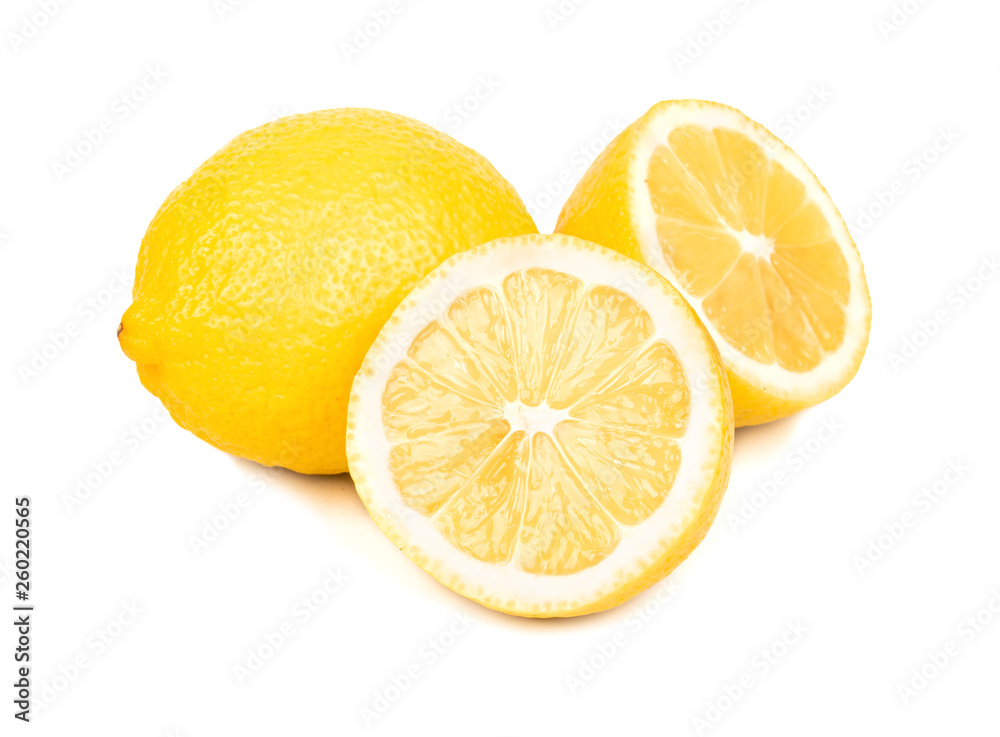 Lemons with half