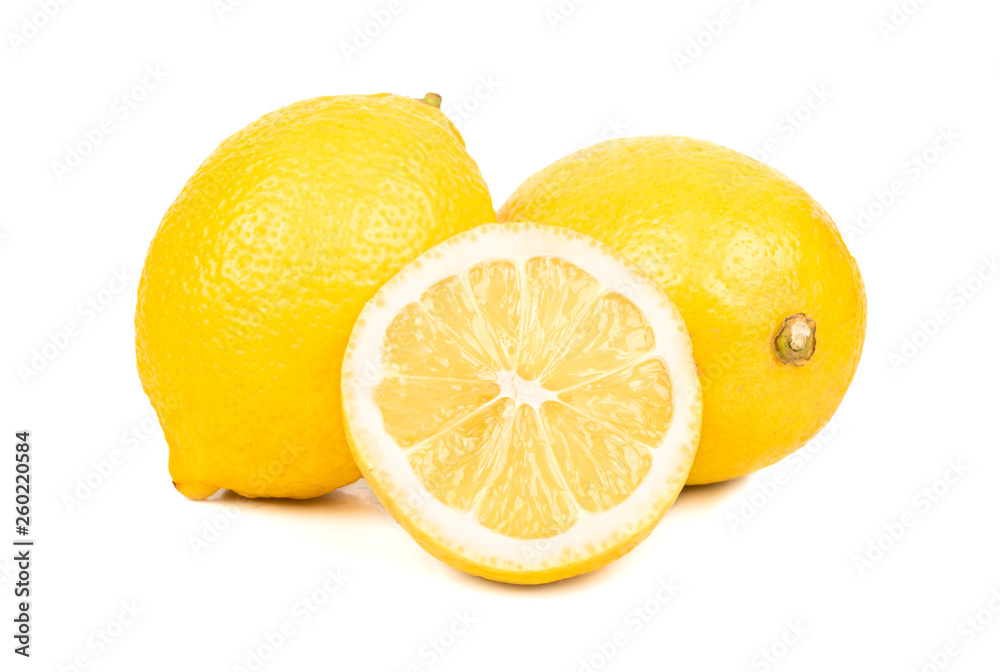 Lemons with half
