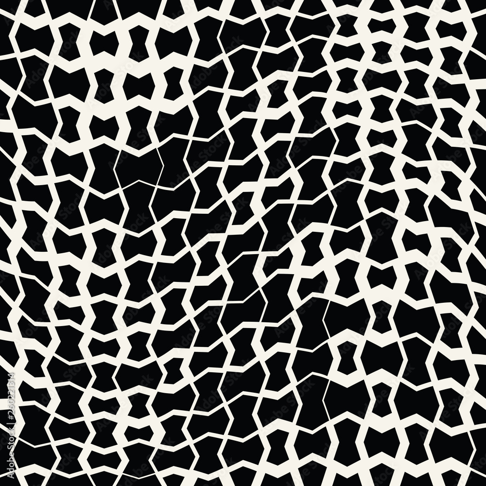 Obraz premium seamless abstract geometric trippy pattern