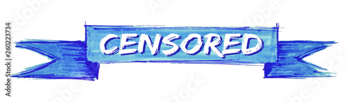 censored ribbon