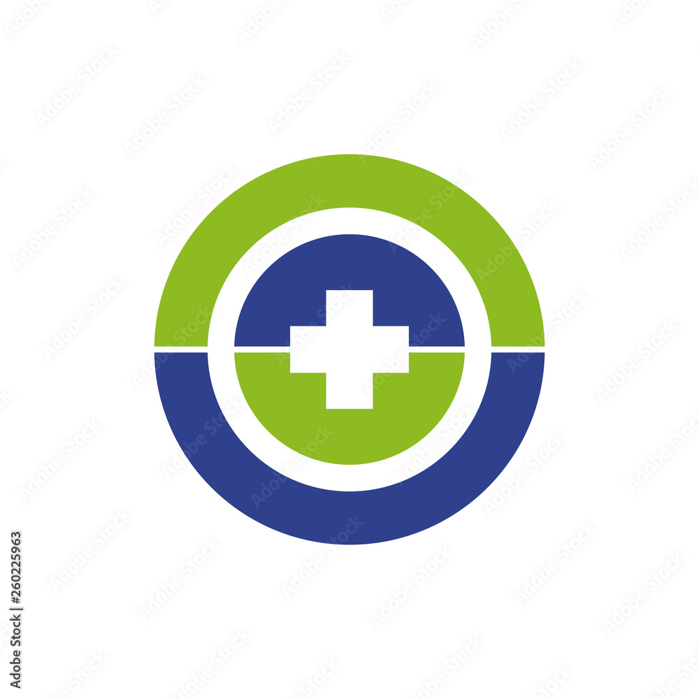 Medical and health care logo design vector template Medical and health care logo design vector template