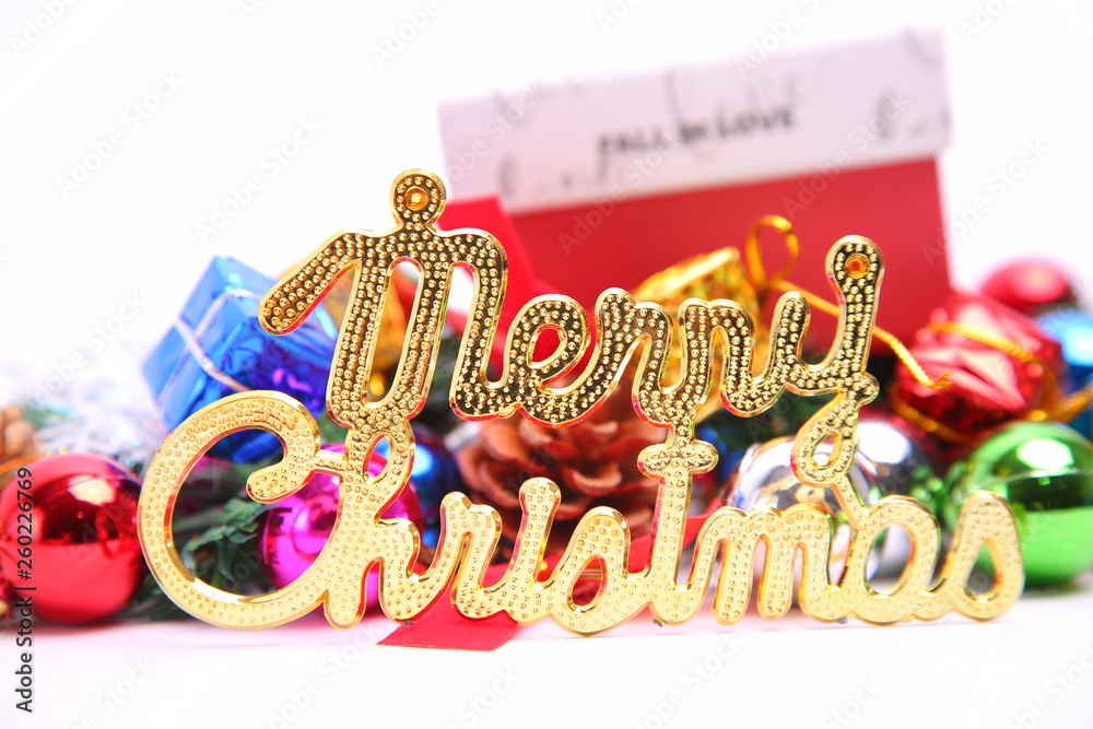 Obraz premium Christmas background