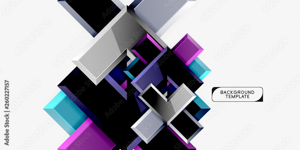 Glossy arrows background Glossy arrows background