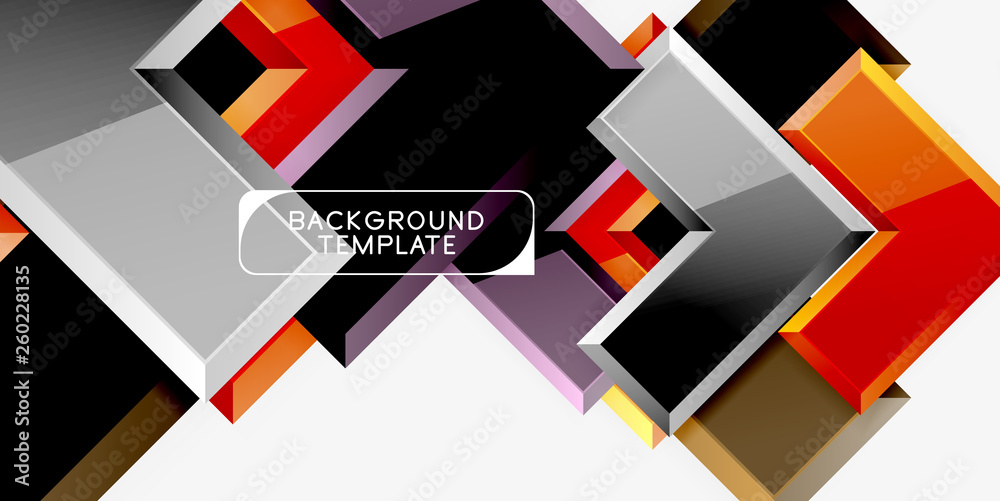 Glossy arrows background Glossy arrows background