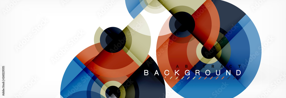 Abstract background circle design Abstract background circle design