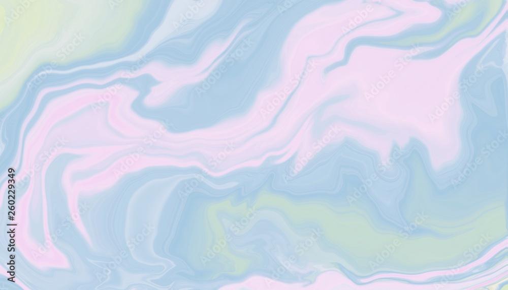 Liquid marble texture design