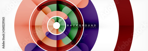 Circular lines design background