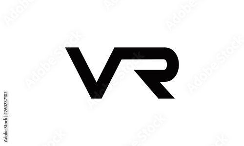 VR logo letter
