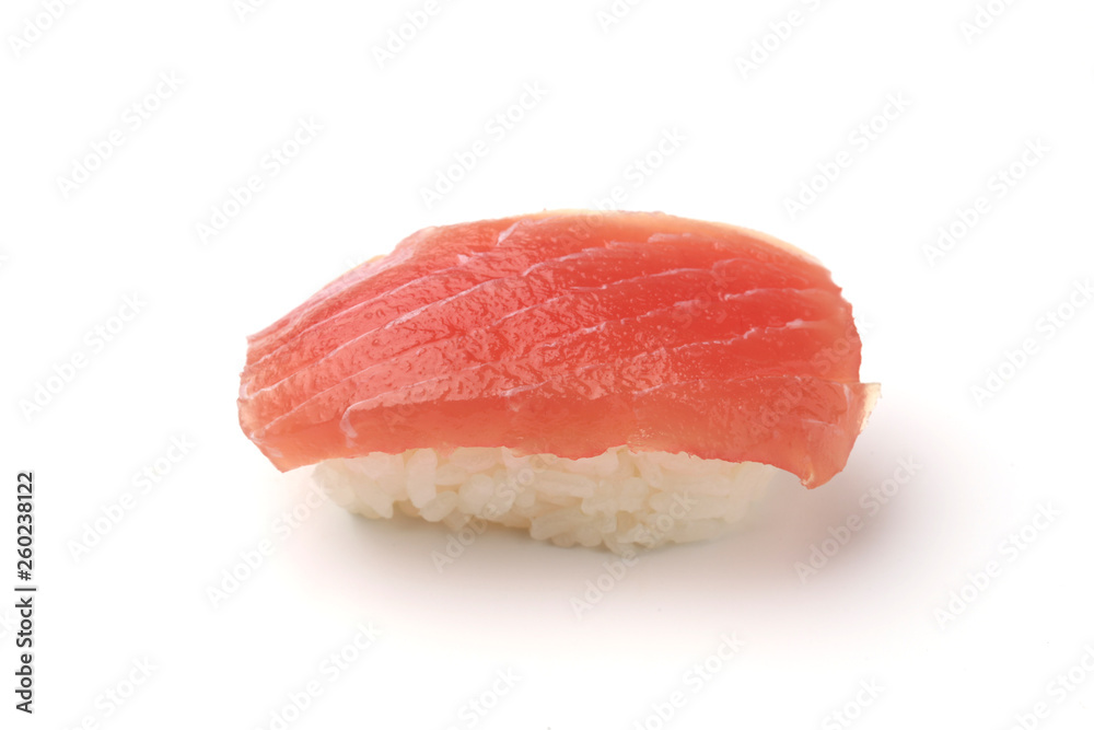 マグロ 鮪 寿司 白背景