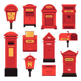 Post boxes and services for people to communicate