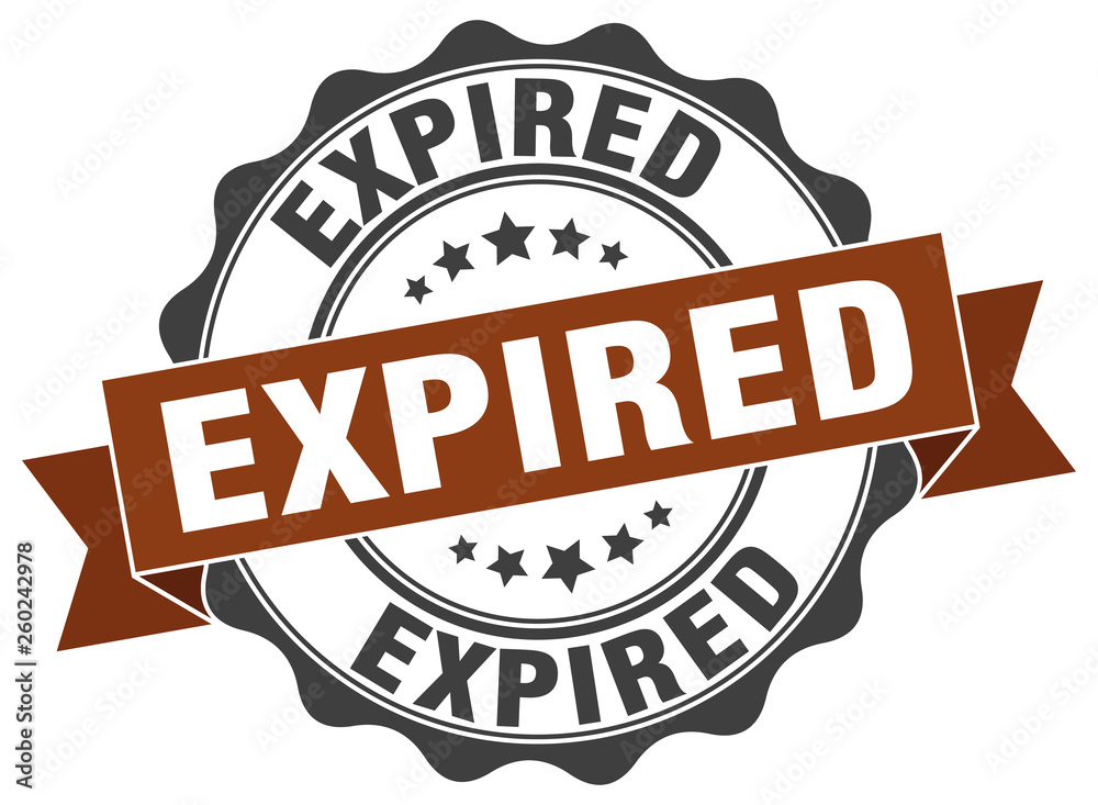 expired stamp. sign. seal expired stamp. sign. seal