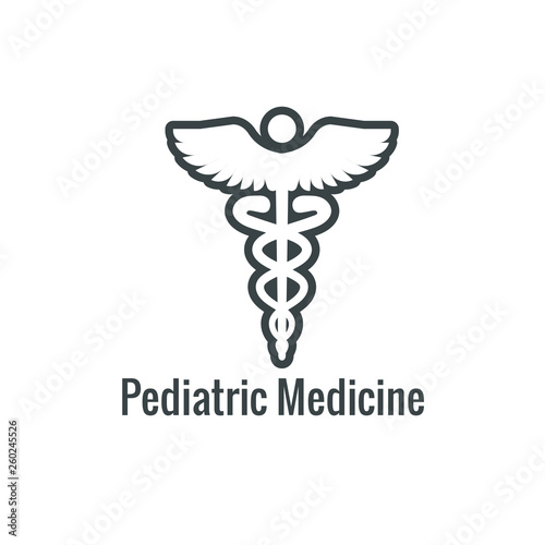 Pediatric Medicine with Baby / Pregnancy Related Icon