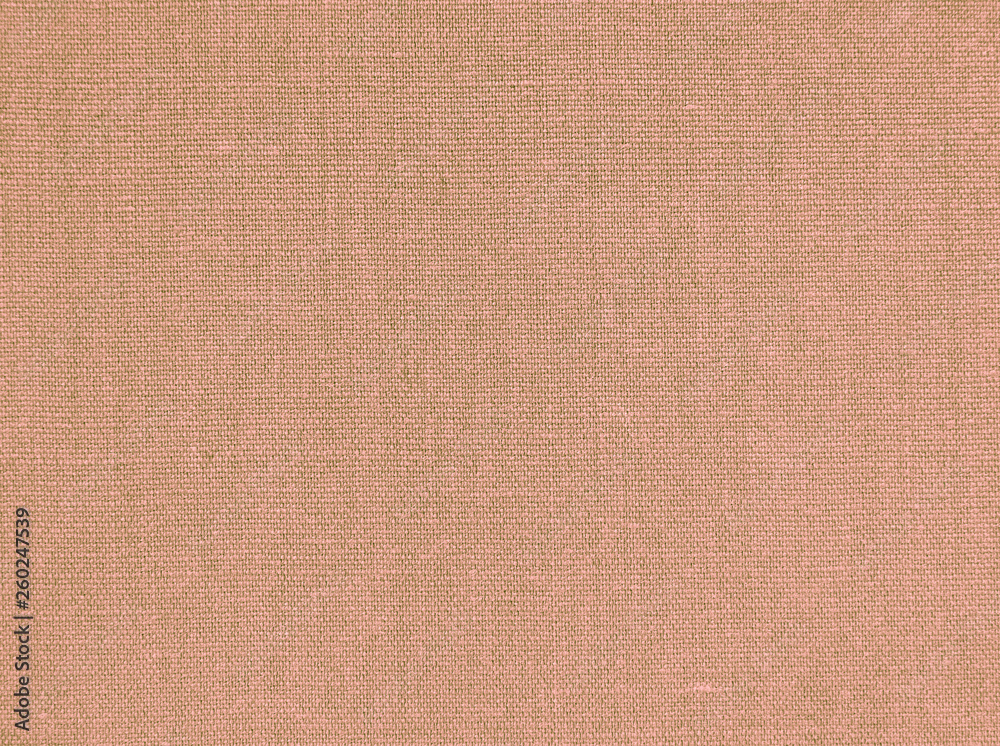 Fototapeta premium Background of textured beige natural textile 