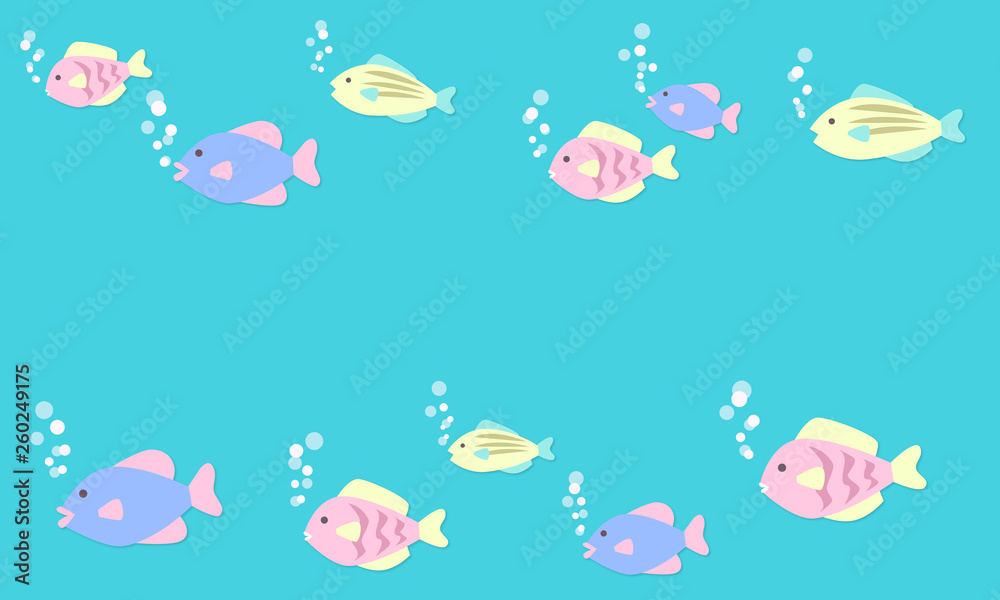 色とりどりの魚