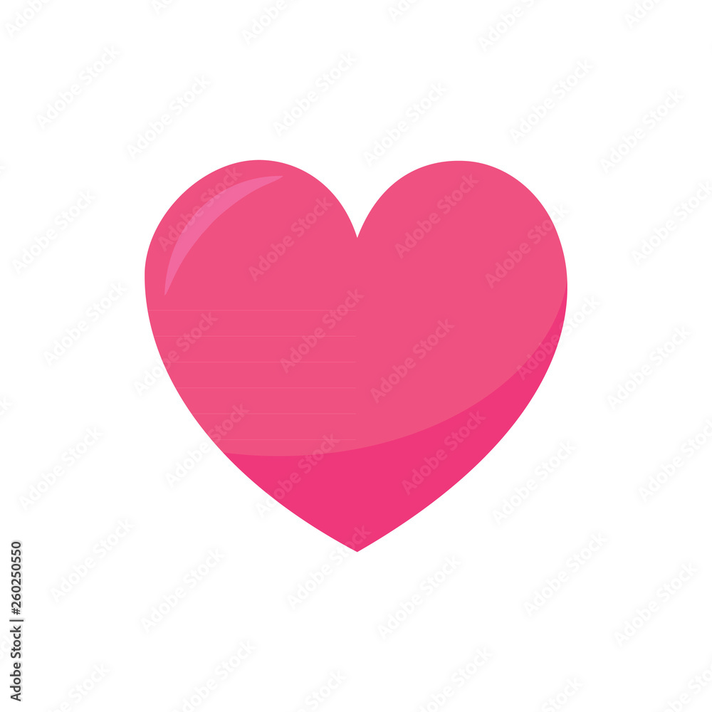 heart pink icon
