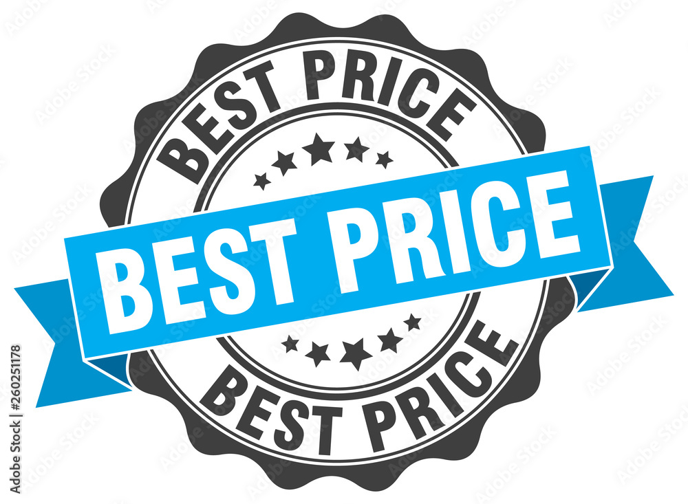 Fototapeta premium best price stamp. sign. seal