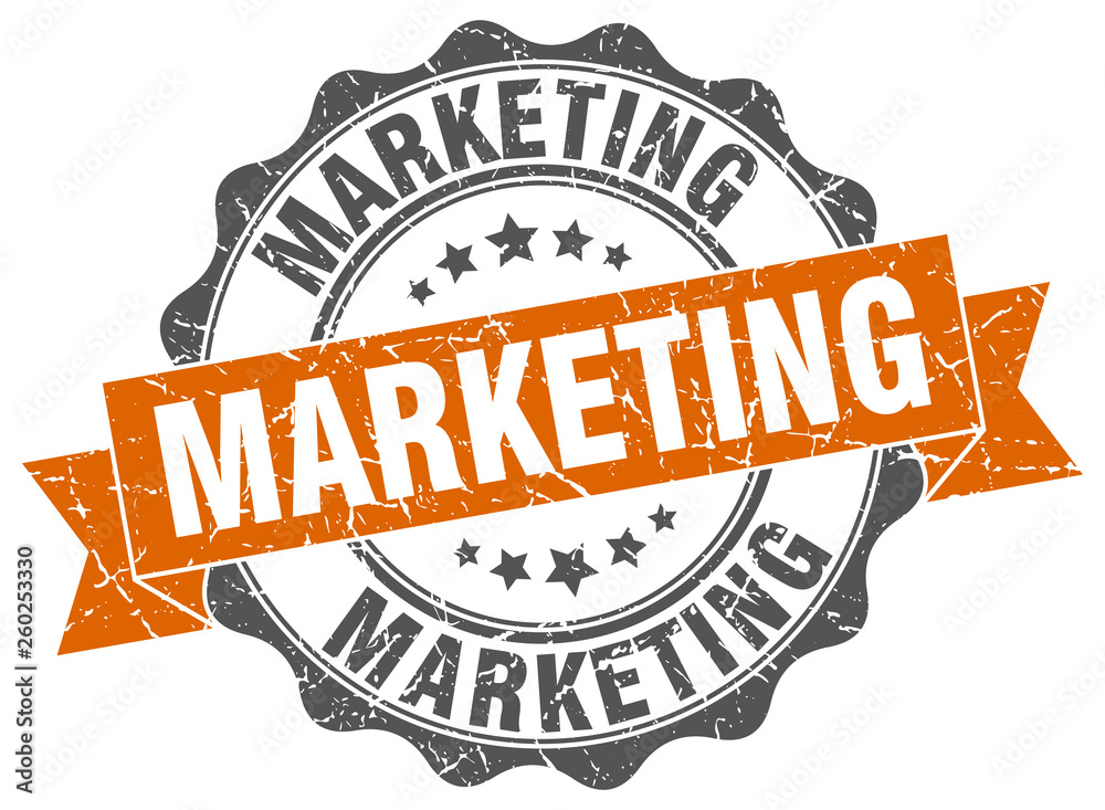 Obraz premium marketing stamp. sign. seal
