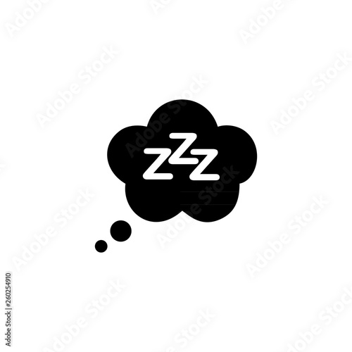 Sleep simple icon