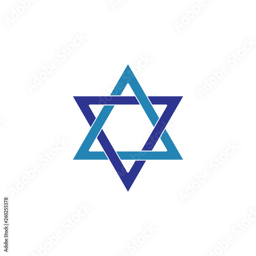 star of david simple icon
