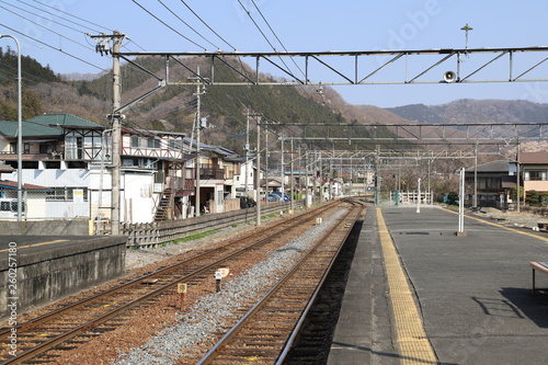 長瀞駅のホーム