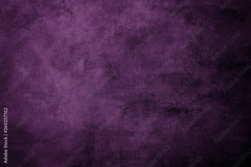 Purple grungy distressed canvas bacground