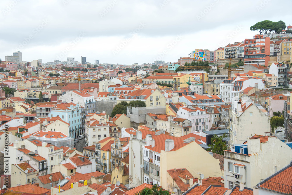Panorama de Lisbonne, Portugal