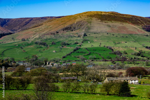 Foto Edale Hills in the Lake District, England