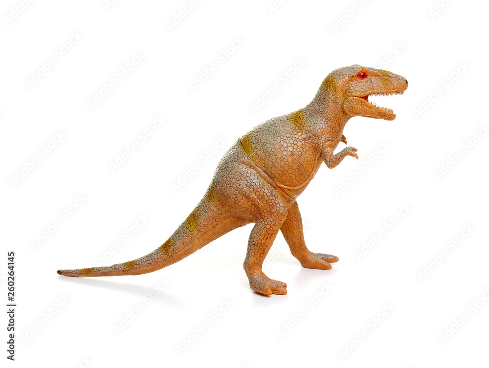 Obraz premium Plastikowa zabawka dinozaura