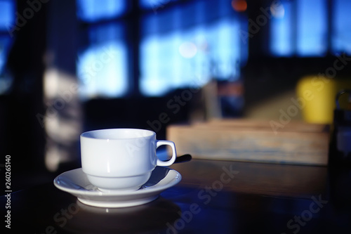 background restaurant   restaurant objects on a blurred background  beautiful bokeh  vintage background color cafe
