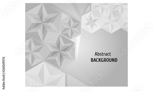 white abstract geometric background